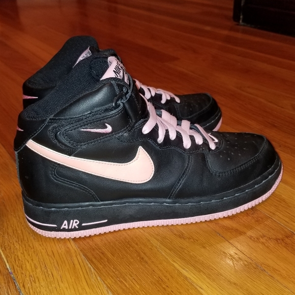 nike air force one mid black